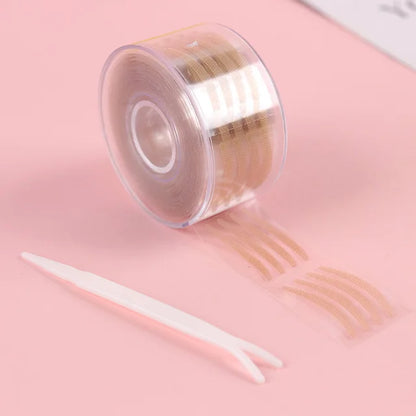 600Pcs/Pack Makeup Clear Gray Beige Eyelid Stripe Big Eyes Invisible Double Fold Eyelid Shadow Tape Sticker Beauty Tool